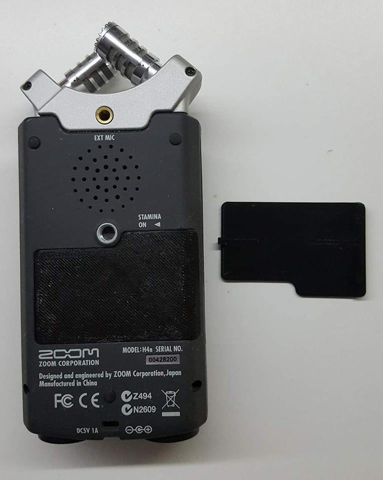 Zoom H4n Replacement Battery Cover