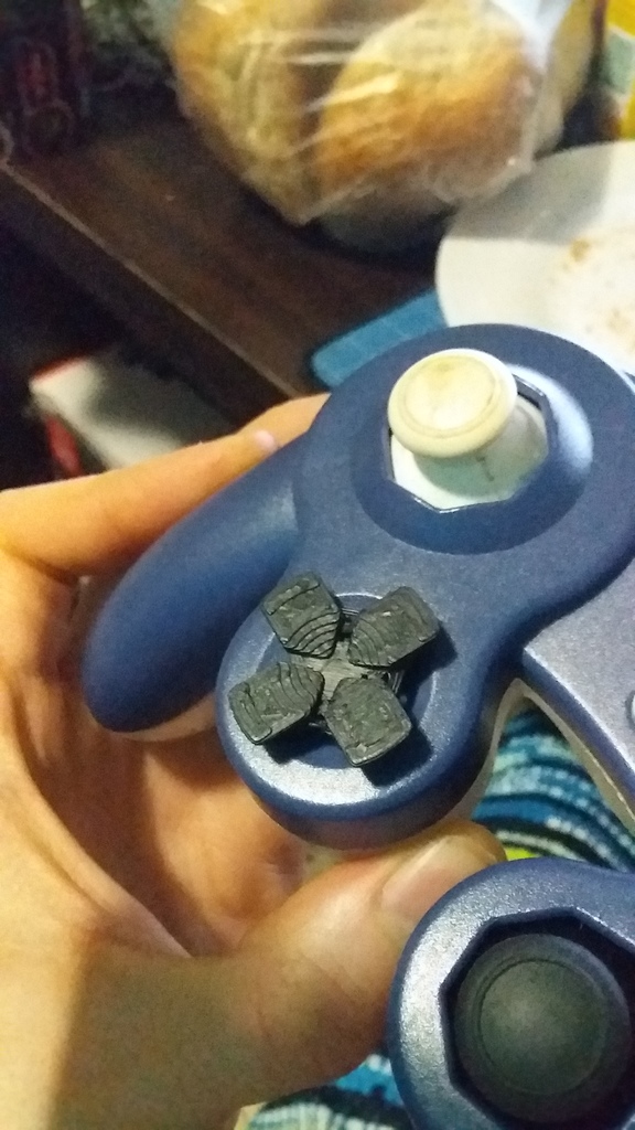 Gamecube Dpad and Z button + wider variations