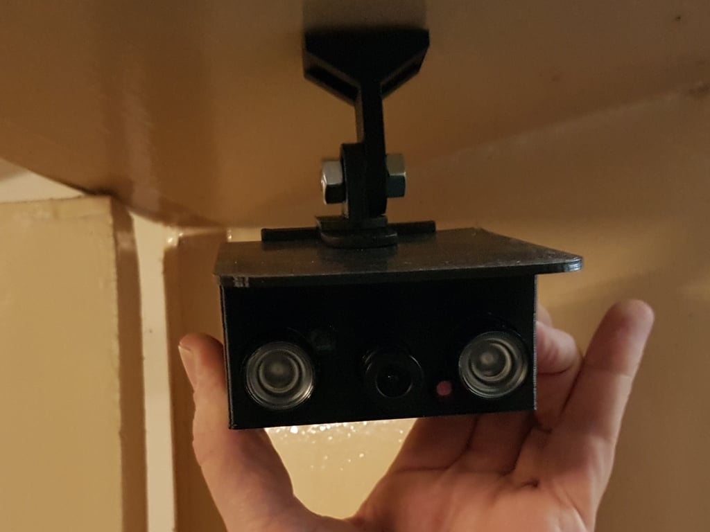 WIFI night vision camera (indoor) based on an RPI Zero W -- WLAN Nachtsichtkamera (indoor) basierend auf einem RPI Zero W und MotioneyeOS