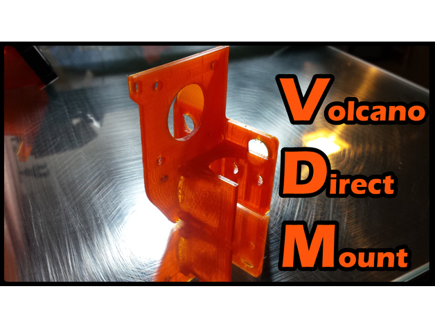 Volcano Direct Mount for CR-10 printer