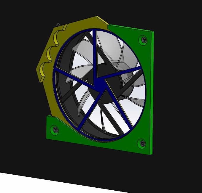 Dust filter for 120mm PC fans