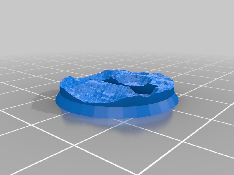Miniature Crater Bases: Slotted