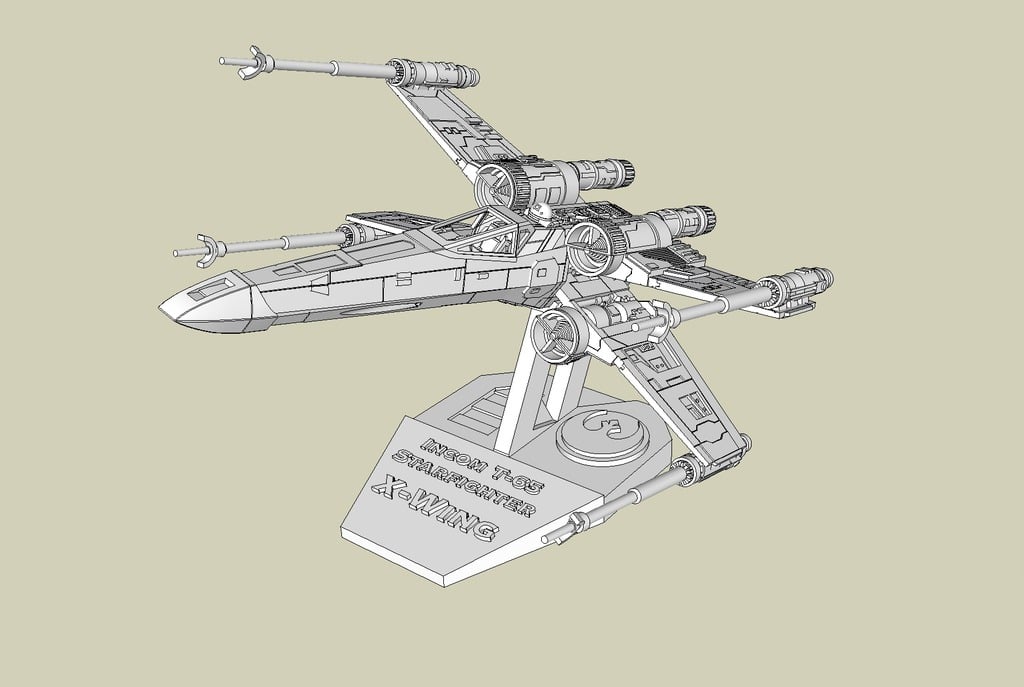X-Wing T-65 Stand