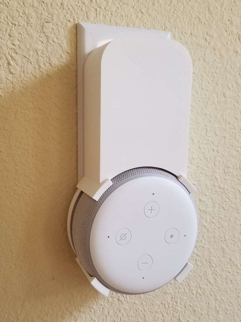 Amazon Echo Dot (3rd Gen) Wall socket mount - v3