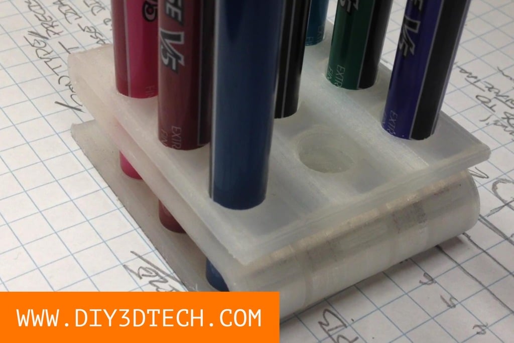 Eames Inspired 3D Printed Pen Holder!