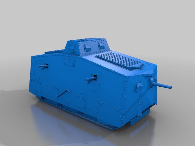 ww1 tank fortress A7V