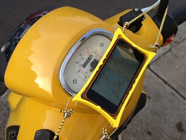 iPhone 5s GPS mount for scooter