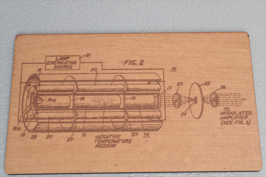 Laser Patent Plaque