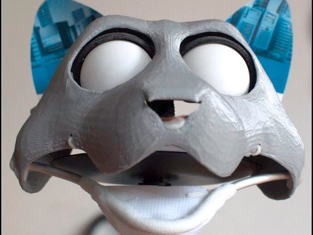 Fursuit- or puppet-head base - version10