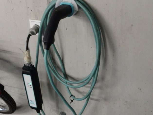IEC 62196-2 Type 2 Plug dummy connector with hose hanger