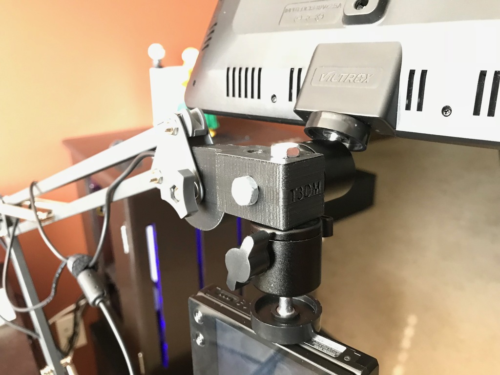 Camera Arm Mount (for IKEA TERTIAL or equivalent)