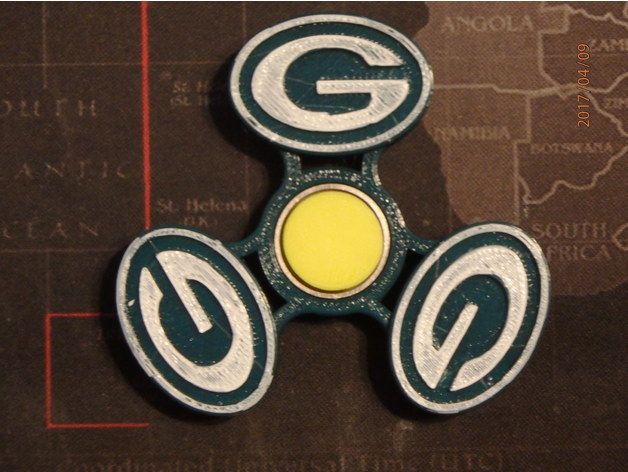Greenbay Packers Fidget Spinner - Wingnut2k