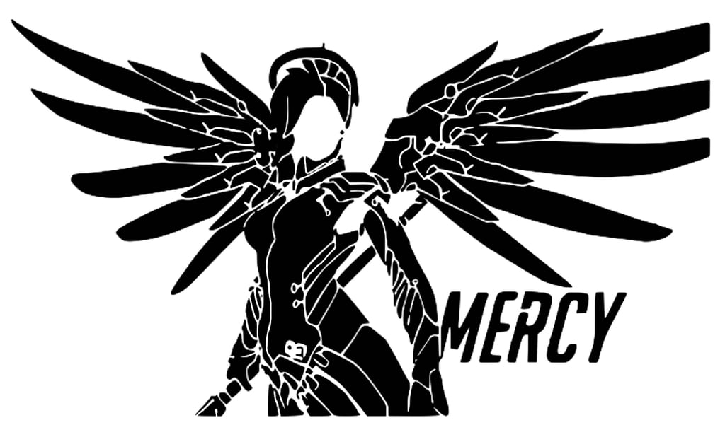 Mercy Stencil