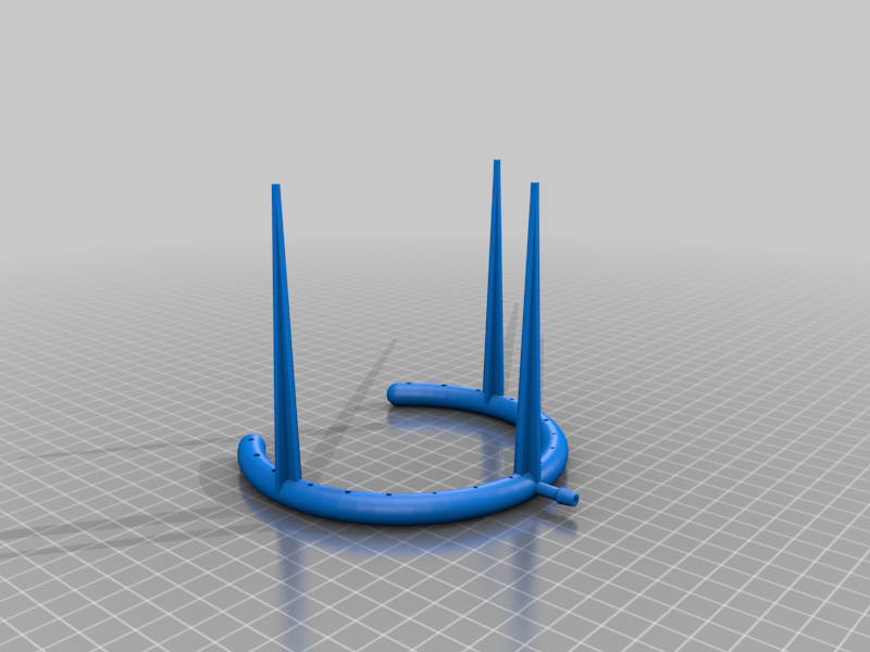 Plant watering ring