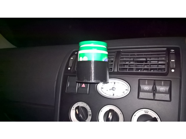 Chewing gum pot car dash holder