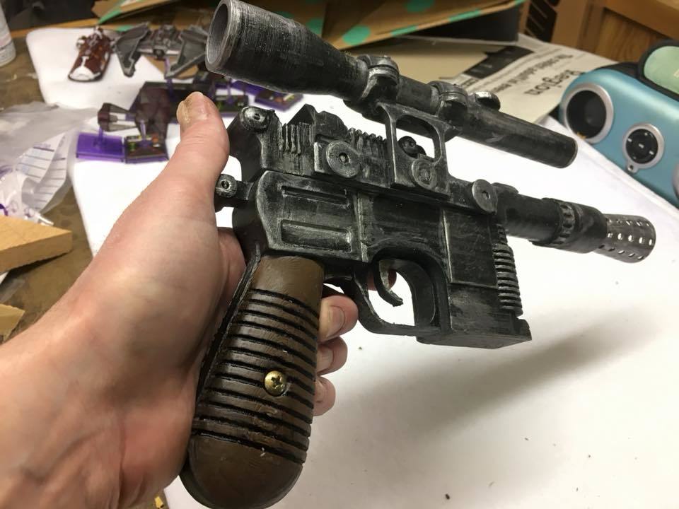 Han Solo DL-44 Blaster for MP Mini
