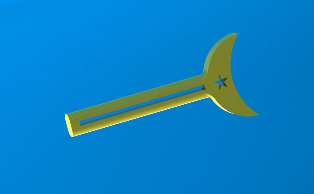 Moon and Star Toothpaste Key