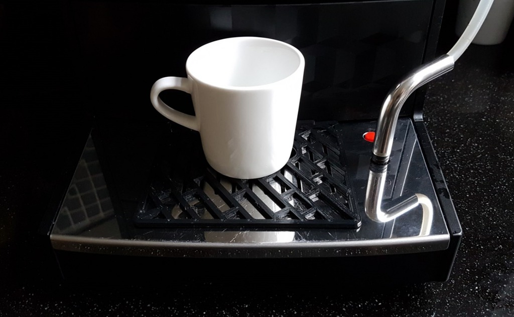 Anti slip mat for coffee machine