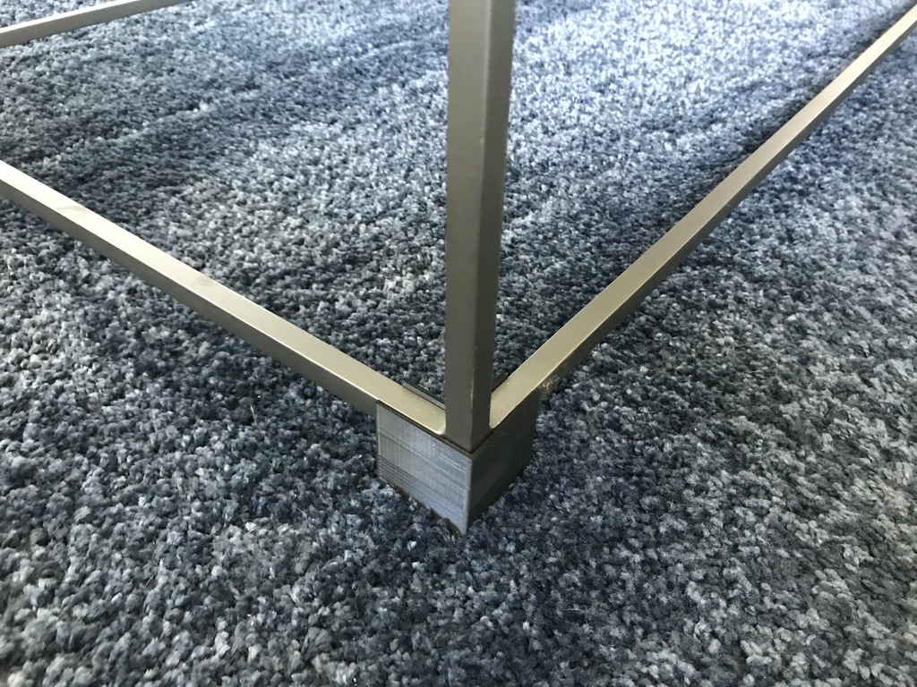 CB2 Mill Coffee Table Support for my Neato Vacuum