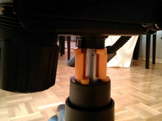 Office chair pneumatic cylinder fix clip