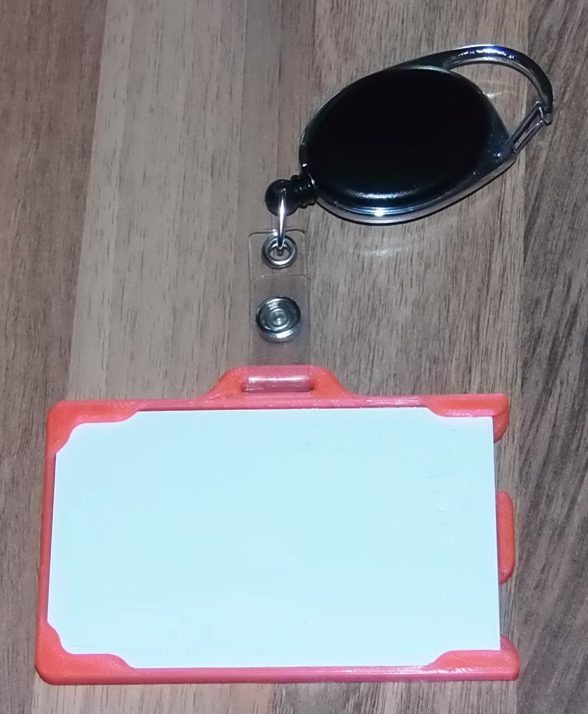 ID Card holder - horizontal