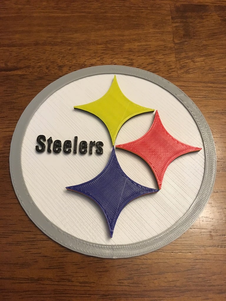 Steelers Ornament (6-color)