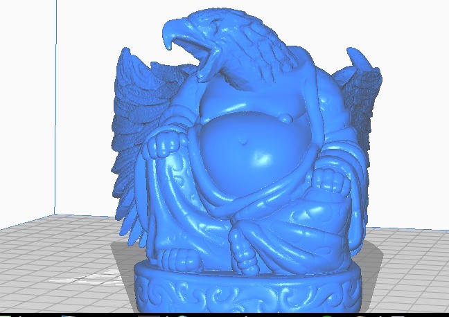 Eagle Buddha with Full Wings (Animal Collection)