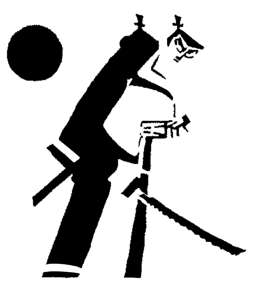 Samurai Jack stencil