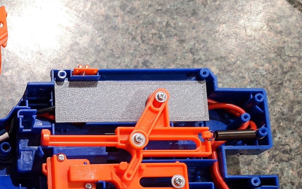 Nerf Stryfe battery plate