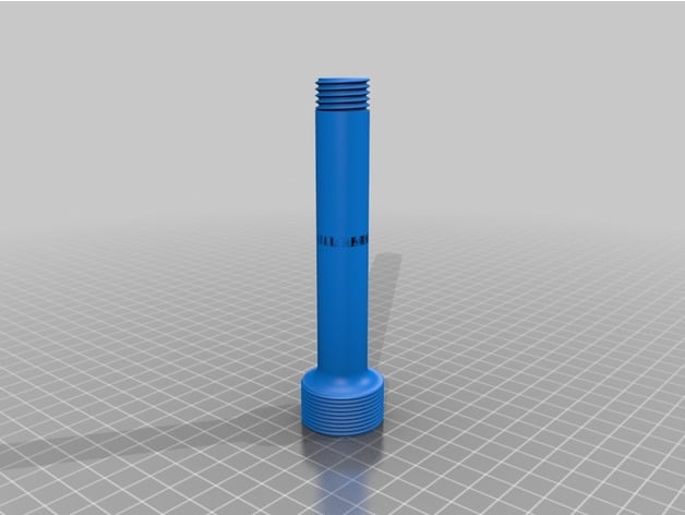 Longer small spool holder for Taulman 3d Bridge filament