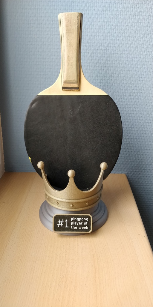 Pingpong trophy