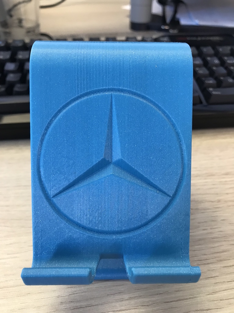 Smartphone holder with Mercedes Star