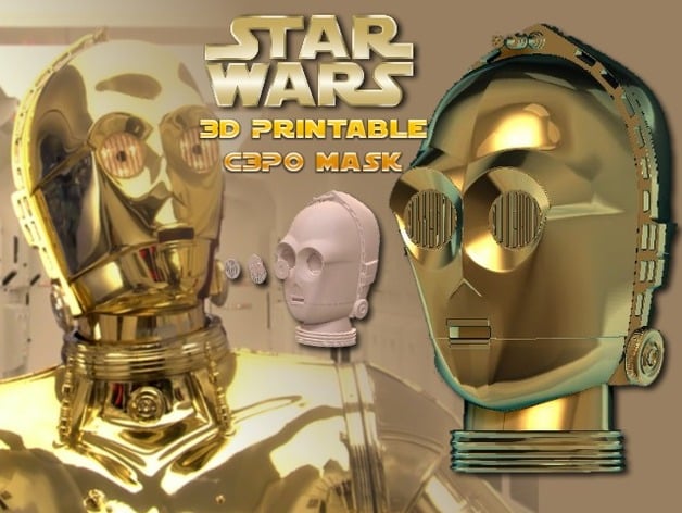 C3P0 Wearable Mask Hi Res