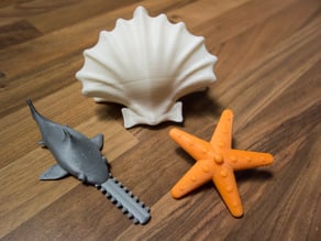 Spinning Toy: Starfish, Sawfish, Shellfish