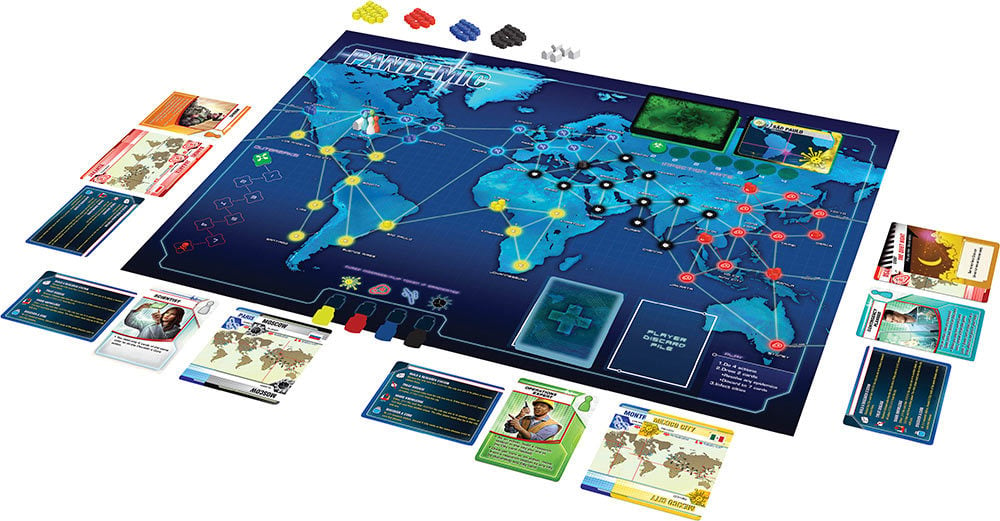 Pandemic Board Game Components