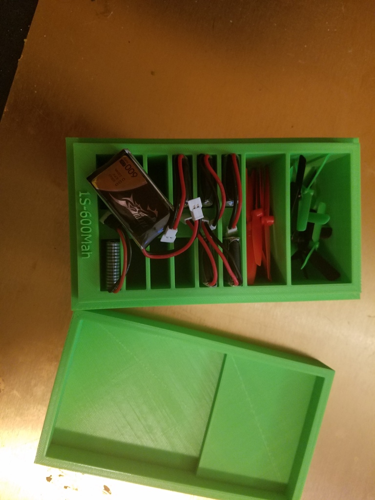 1S Lipo Storage Box