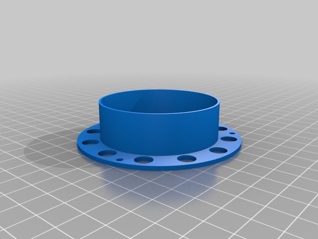 My Customized Cable Spool Bottom for Customizer