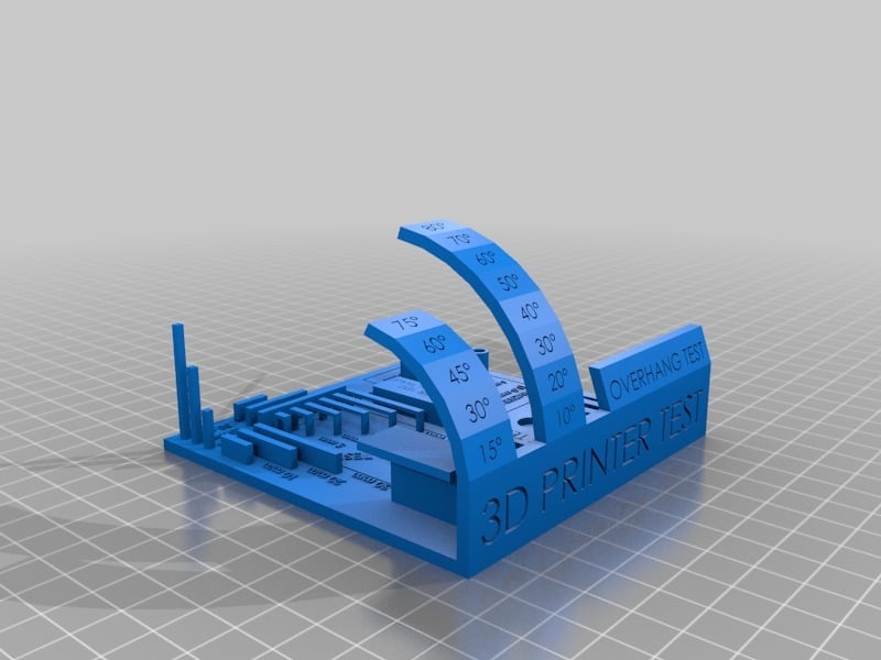 All In One 3D Printer Test with real supports