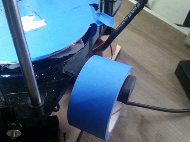 Blue Tape Holder for Geeetech G2S Delta 3D-Printer