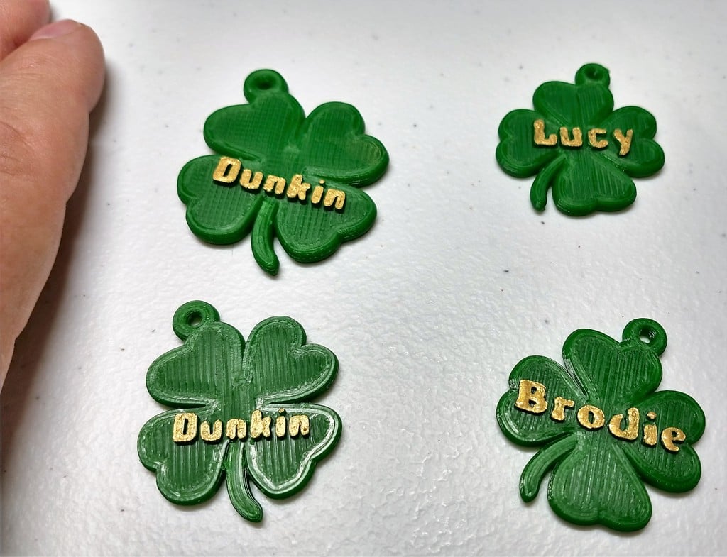 Saint Patrick's Day - Dog Tags - Custom Name