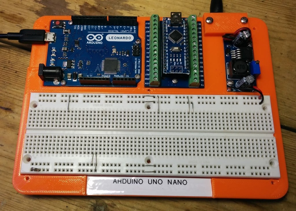 Breadboard for Arduino Uno or Nano With Regulator