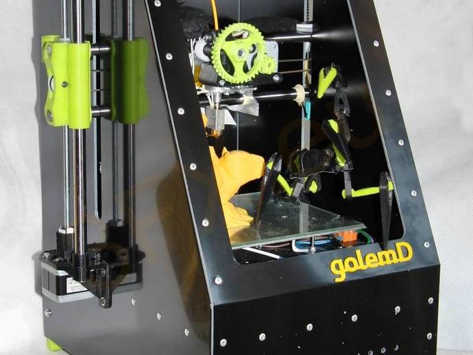 golemD - outside the box 3D printer