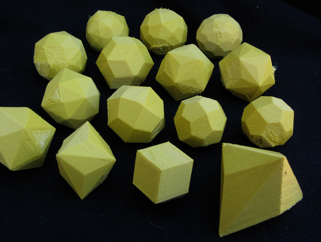 Hollow polyhedra: Catalan Solids