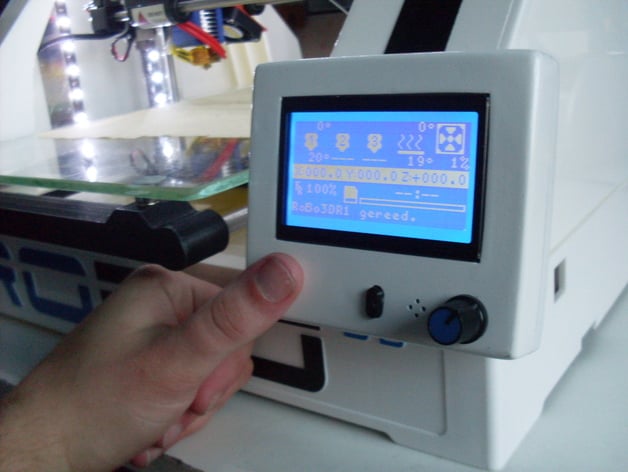 Robo3D RepRap display with capacitive touch