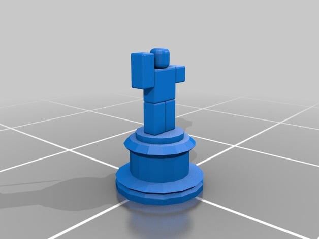 Classic Roblox Bloxy Award By Theicystar Thingiverse - roblox logo by notmarty thingiverse