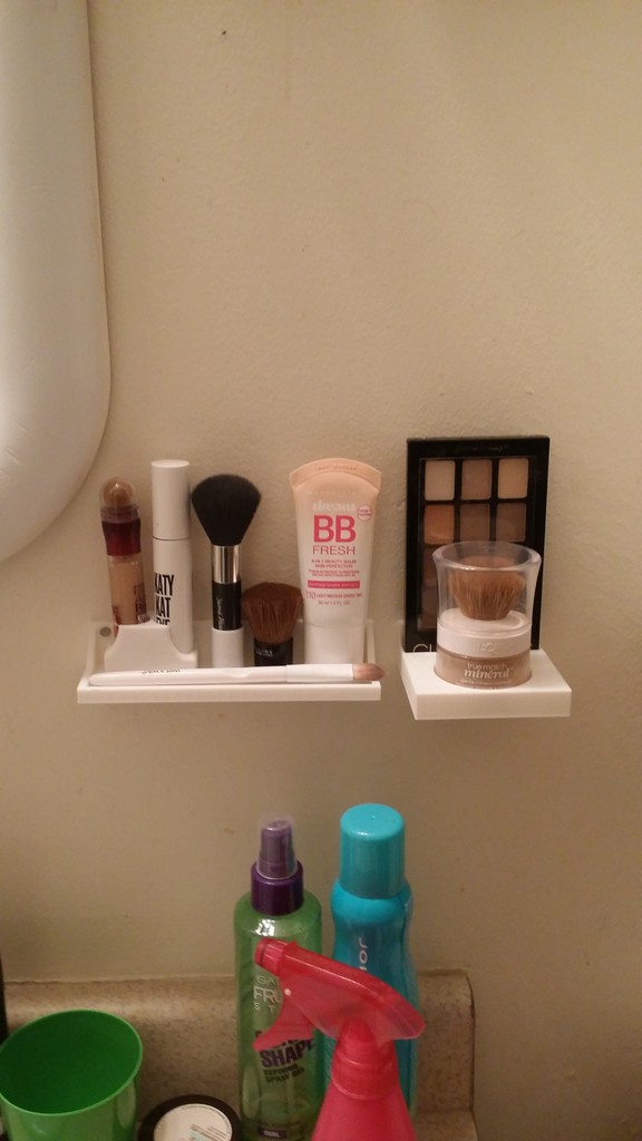 Small Makeup shelfs
