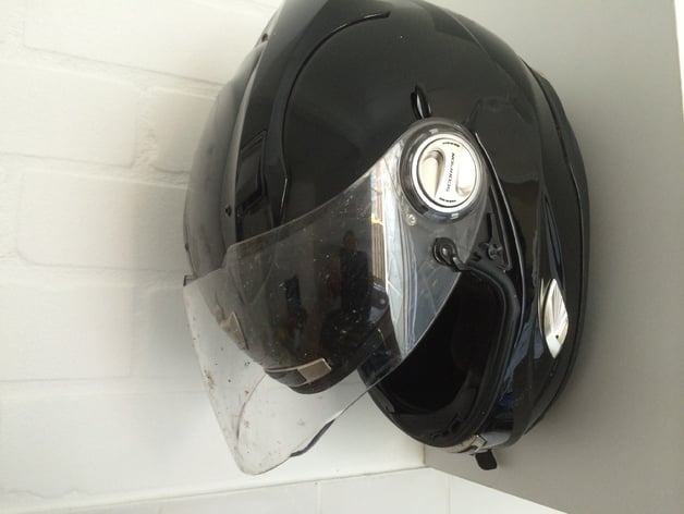 Motorcycle Helmet Wall Bracket