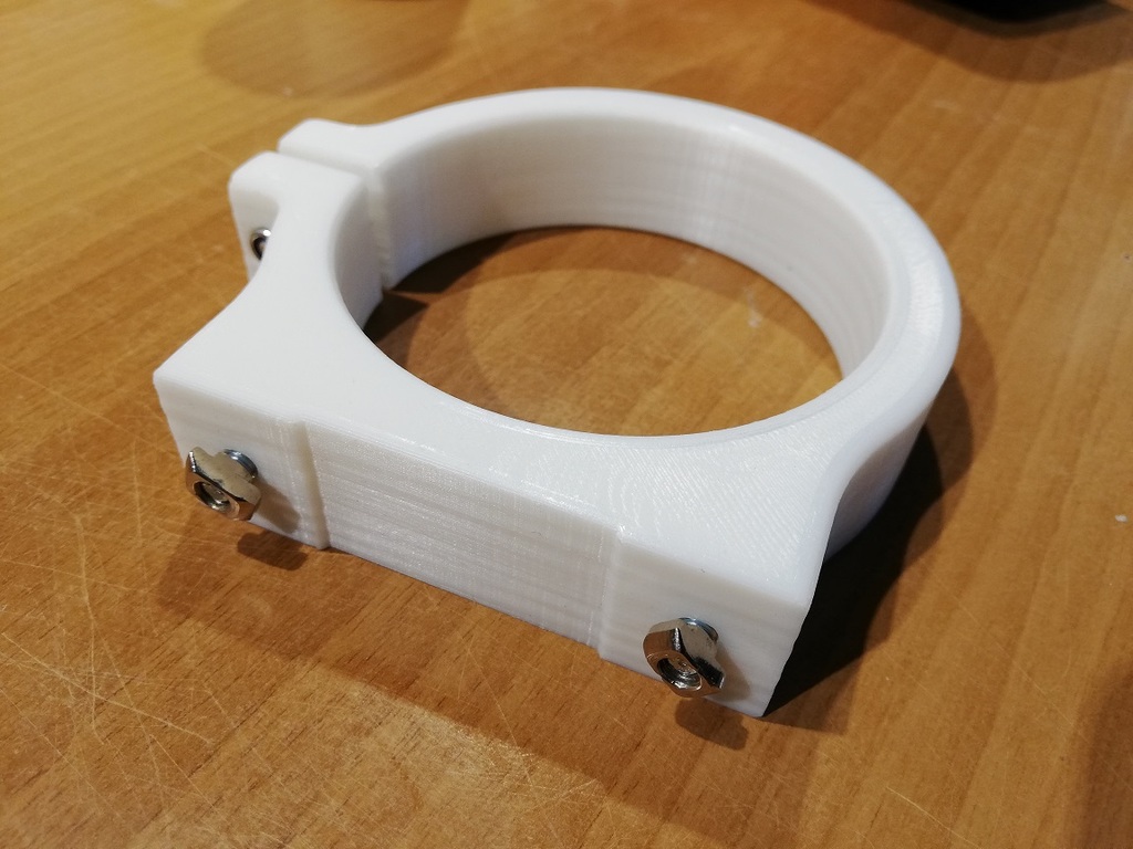 80 mm Spindle Clamp for 2080 V-Slot beam (Workbee CNC)