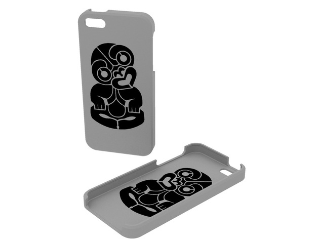 iPhone 5s with Maori Hei-Tiki Ornament