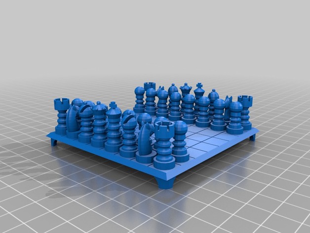 Micro Chess Table: Display Model